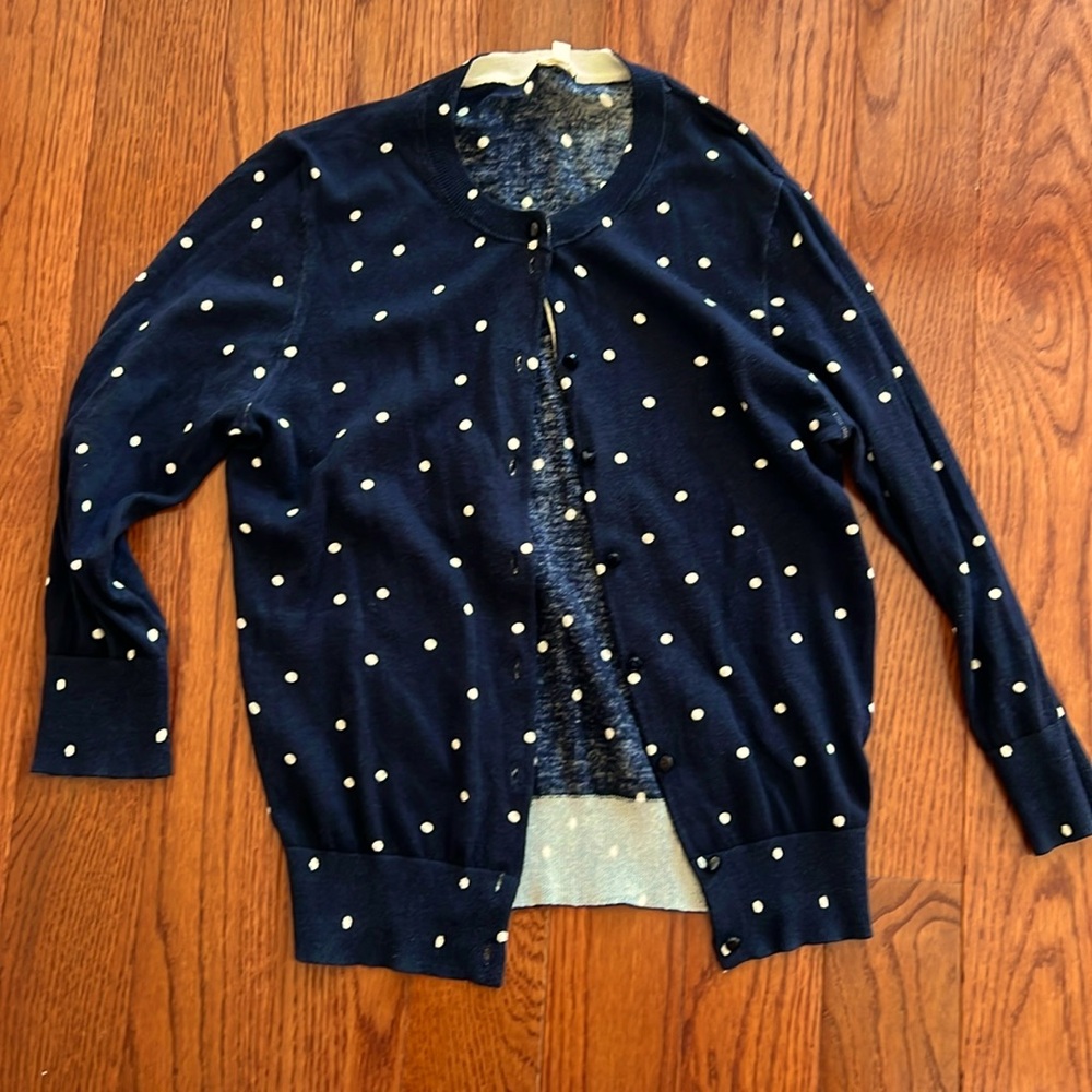 J Crew button down sweater